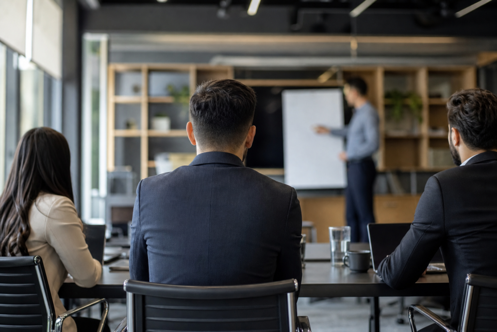 Imagem ilustrativa: Análise comparativa entre microlearning e workshops extensivos em liderança corporativa
